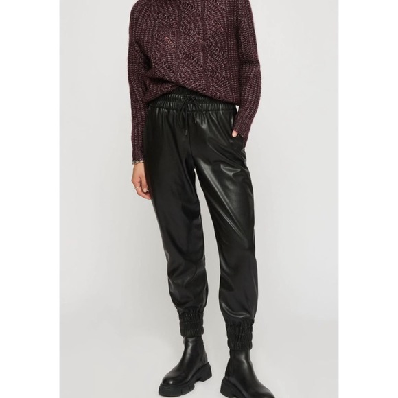 Dynamite Pants - 5 for $25 Sale ✨ Dynamite High Waist Faux Leather Joggers Large